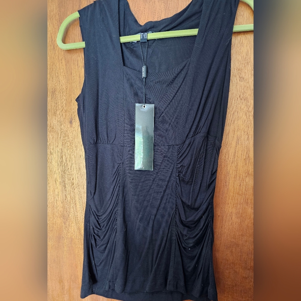 Black Sleeveless Top